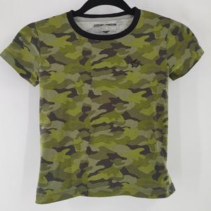 Next 82 camo t-shirt green size 5-6yrs